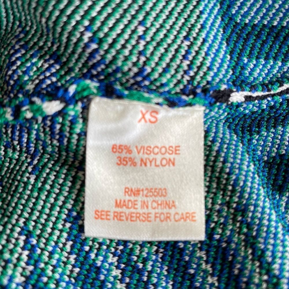 Thorn by Ronny Kobo Versatile Geometric Print Halter Top Women's Size XS EUC‎ - Picture 7 of 11